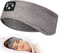 Bluetooth Headband Headphones for Sleeping, Soft Sleep Headband with Built-In Speakers, Long Play Time, Perfect for Sleep, Workout, Running, Yoga, Travel
