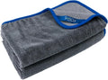 Microfiber Car Drying Towel Super Absorbent Twist Pile Car Towels Rapid Drying Large Cleaning Lint-Free Detailing Cloth Gray 20 X 24 Inches Pack of 2