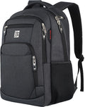 Laptop Backpack,Business Travel anti Theft Slim Durable Laptops Backpack,Water Resistant College Computer Bag for Women & Men Fits 15.6 Inch Laptop and Notebook - Black